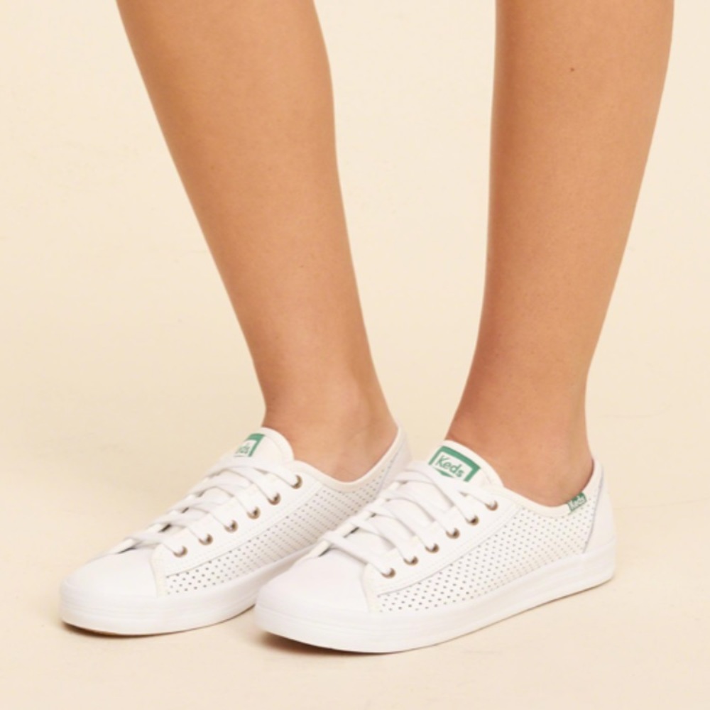 NWT Keds Leather Kickstart Sneakers
